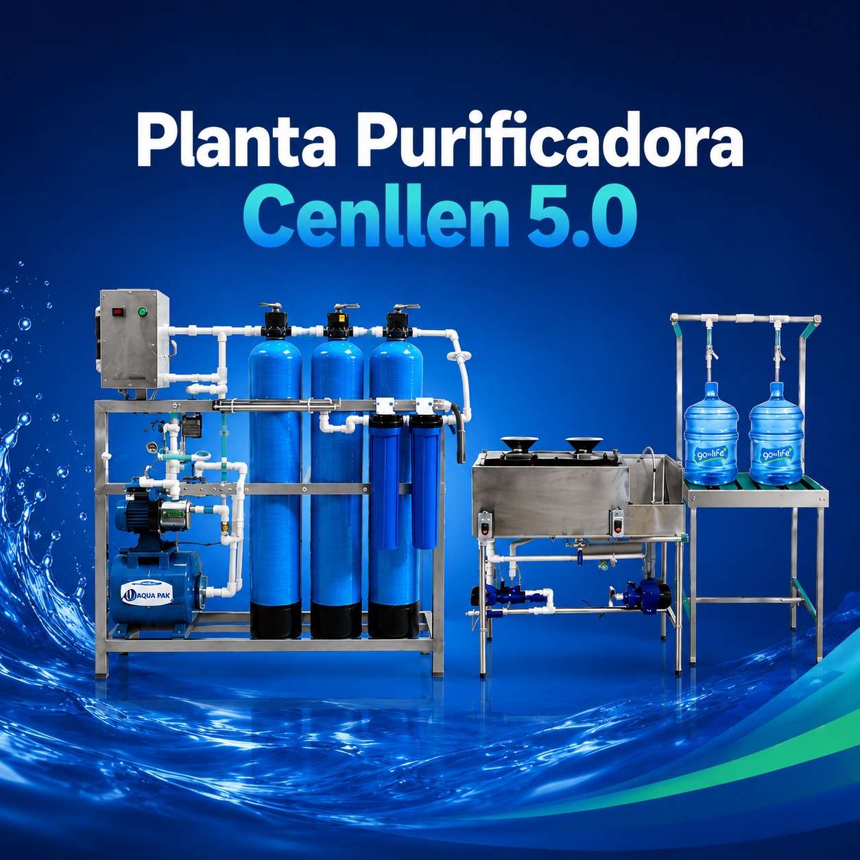 Planta Purificadora de Agua Cenllen 5.0