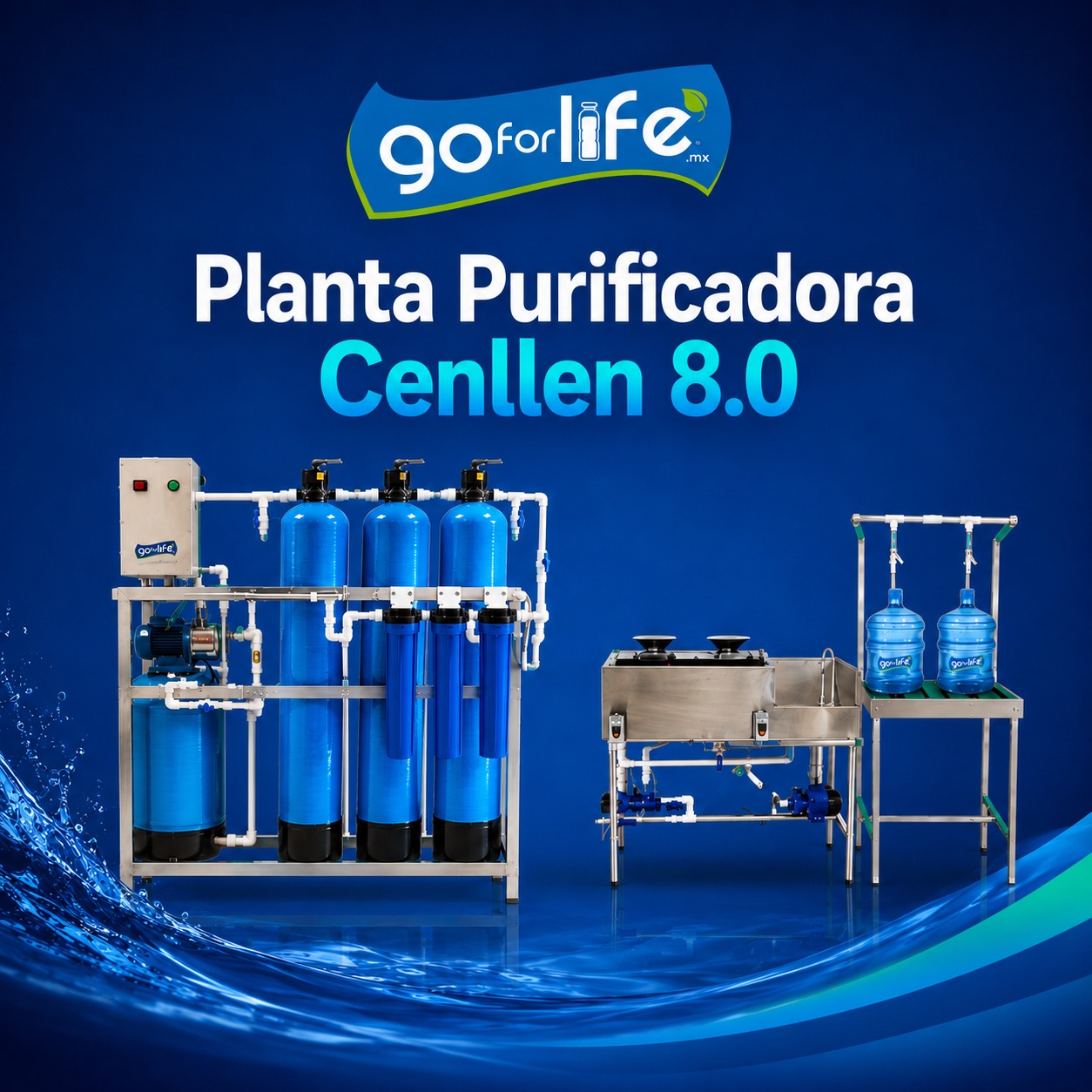Planta Purificadora de Agua Cenllen 8.0