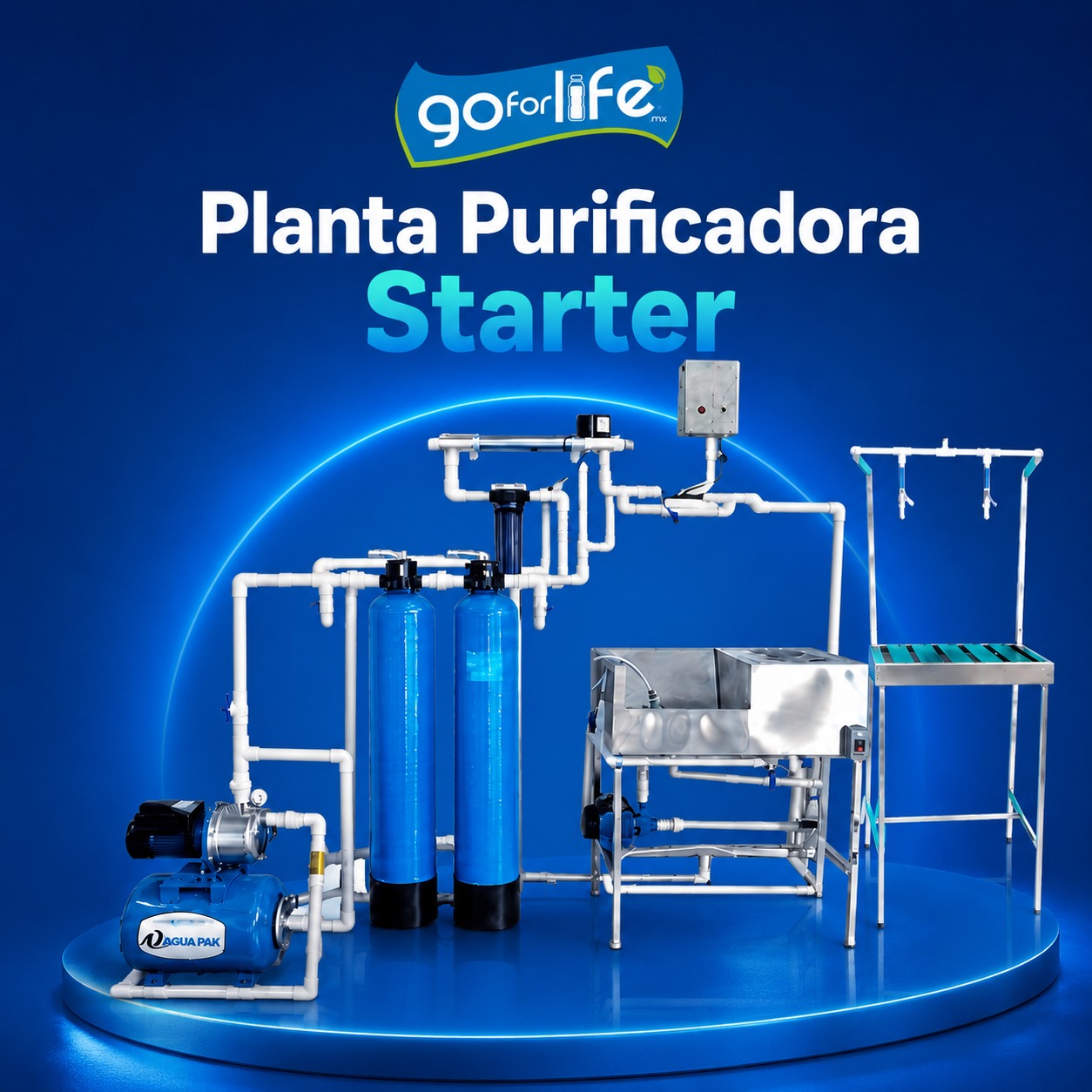 Planta Purificadora de Agua GFL-200