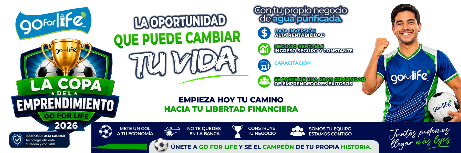 Purificadoras de agua GoForLife