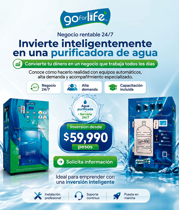 Ventanas automáticas despachadoras de agua